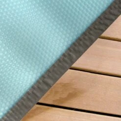 Bâche à Bulles Luxe SolGuard Pour Piscine Bois Sunbay Gre Hexagonale