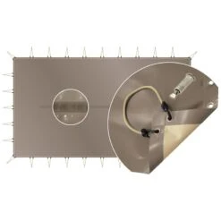 Bâche D'hivernage Opaque Luxe Sandows + Pitons Douille