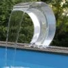 Cascade Piscine Mamba Acry-LED Transparente -Ubbink Soldes Magasin cascade piscine mamba acry led transparente