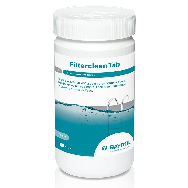 Filterclean Tab Bayrol - Désinfectant Pour Filtre à Sable 3 Filterclean Tab Bayrol - Désinfectant Pour Filtre à Sable