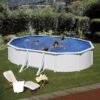 GRE Piscine Acier Gré Fidji Ovale -Ubbink Soldes Magasin piscine acier gre fidji ovale