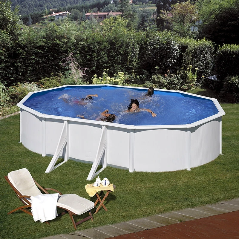 GRE Piscine Acier Gré Fidji Ovale 3 GRE Piscine Acier Gré Fidji Ovale