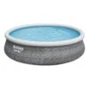 Piscine Autoportée Bestway Fast Set Rotin Ronde 4,57 X H1,07m -Ubbink Soldes Magasin piscine autoportee bestway fast set rotin ronde 457 x h107m