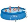 Piscine Autoportée Intex Easy Set 4,57 X H1,07m -Ubbink Soldes Magasin piscine autoportee intex easy set 457 x h107m