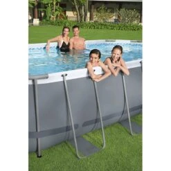 Piscine Bestway Ovale Power Steel 4,27 X 2,50 H1,00m -Ubbink Soldes Magasin piscine bestway ovale power steel 427 x 250 h100m 2