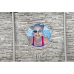 Piscine Bestway Ovale Power Steel Swim Vista Décor Pierre 4,27 X 2,50 H1,00m -Ubbink Soldes Magasin piscine bestway ovale power steel swim vista decor pierre 427 x 250 h100m 3