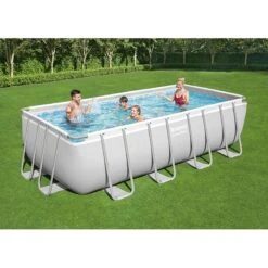 Piscine Bestway Rectangulaire Power Steel 4,88 X 2,44 H1,22m -Ubbink Soldes Magasin piscine bestway rectangulaire power steel 488 x 244 h122m 2