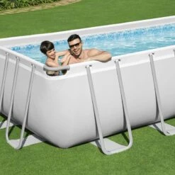 Piscine Bestway Rectangulaire Power Steel 5,49 X 2,74 H1,22m -Ubbink Soldes Magasin piscine bestway rectangulaire power steel 549 x 274 h122m 3