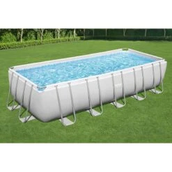 Piscine Bestway Rectangulaire Power Steel 6,40 X 2,74 H1,32m -Ubbink Soldes Magasin piscine bestway rectangulaire power steel 640 x 274 h132m 5