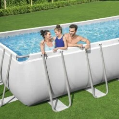 Piscine Bestway Rectangulaire Power Steel 6,40 X 2,74 H1,32m -Ubbink Soldes Magasin piscine bestway rectangulaire power steel 640 x 274 h132m 7