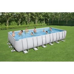 Piscine Bestway Rectangulaire Power Steel 7,32 X 3,66 H1,32m -Ubbink Soldes Magasin piscine bestway rectangulaire power steel 732 x 366 h132m 2