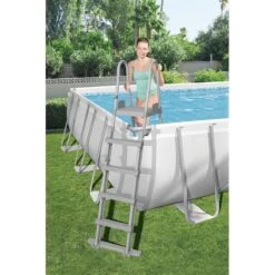 Piscine Bestway Rectangulaire Power Steel 7,32 X 3,66 H1,32m -Ubbink Soldes Magasin piscine bestway rectangulaire power steel 732 x 366 h132m 4