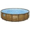 Piscine Bestway Ronde Power Steel Swim Vista Décor Bois 5,49 X H1,22m -Ubbink Soldes Magasin piscine bestway ronde power steel swim vista decor bois 549 x h122m
