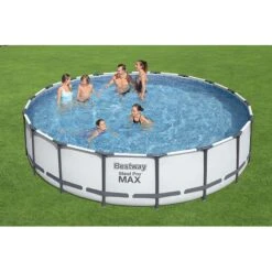 Piscine Bestway Ronde Steel Pro Max 5,49 X H1,22m -Ubbink Soldes Magasin piscine bestway ronde steel pro max 549 x h122m 2