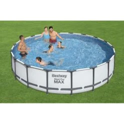Piscine Bestway Ronde Steel Pro Max 5,49 X H1,22m -Ubbink Soldes Magasin piscine bestway ronde steel pro max 549 x h122m 4