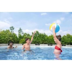 Piscine Bestway Ronde Steel Pro Max Decor Pierre 5,49 X H1,22m -Ubbink Soldes Magasin piscine bestway ronde steel pro max decor pierre 549 x h122m 3