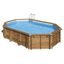 Piscine Bois Avocado 6,56 X 4,56 X H1,31m
