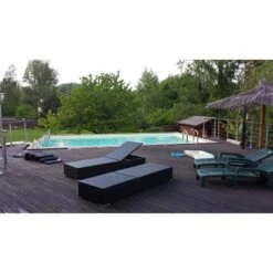 Ubbink Piscine Bois Azura 5,05 X 3,50 X H1,26m 12 Ubbink Piscine Bois Azura 5,05 X 3,50 X H1,26m -Ubbink Soldes Magasin piscine bois azura 505 x 350 x h126m 3
