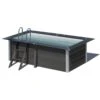 Piscine Bois Composite Avant Garde Gre 3,26 X 1,86 X H0,96m -Ubbink Soldes Magasin piscine bois composite avant garde gre 326 x 186 x h096m