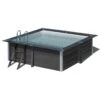Piscine Bois Composite Avant Garde Gre 3,26 X 3,26 X H0,96m -Ubbink Soldes Magasin piscine bois composite avant garde gre 326 x 326 x h096m