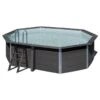 Piscine Bois Composite Avant Garde Gre 5,24 X 3,86 X H1,24m -Ubbink Soldes Magasin piscine bois composite avant garde gre 524 x 386 x h124m