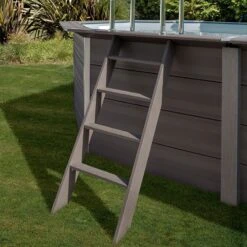 Piscine Bois Composite Avant Garde Gre 6,64 X 3,86 X H1,24m -Ubbink Soldes Magasin piscine bois composite avant garde gre 664 x 386 x h124m 2