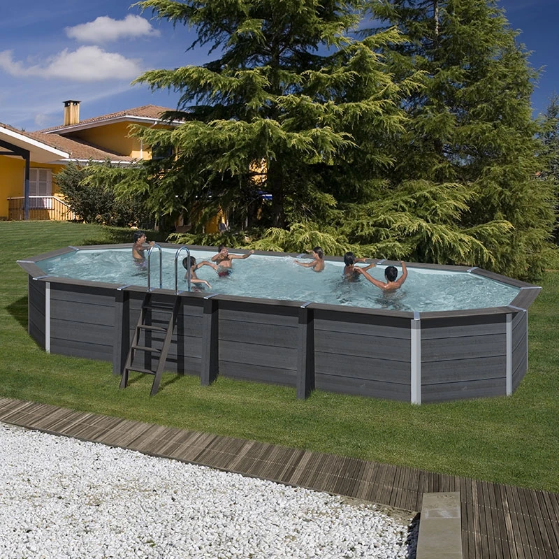 Piscine Bois Composite Avant Garde Gre 8,04 X 3,86 X H1,24m 4 Piscine Bois Composite Avant Garde Gre 8,04 X 3,86 X H1,24m – Image 2