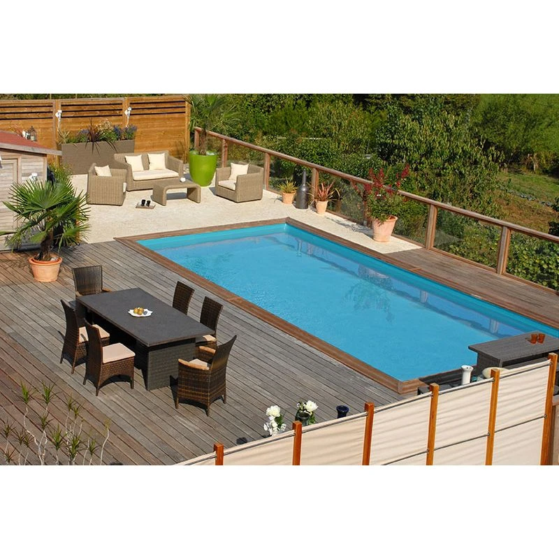 Piscine Bois Evora 6,20 X 4,20 X H1,33m 3 Piscine Bois Evora 6,20 X 4,20 X H1,33m