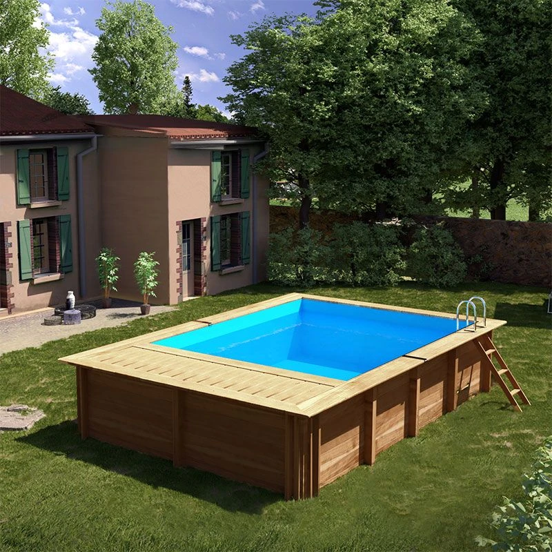 Piscine Bois Evora Plus 6,20 X 4,20 X H1,36m 4 Piscine Bois Evora Plus 6,20 X 4,20 X H1,36m – Image 2