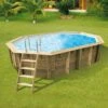 Ubbink Piscine Bois Lagon 4,85 X 3,35 X H1,20m 1 Ubbink Piscine Bois Lagon 4,85 X 3,35 X H1,20m -Ubbink Soldes Magasin piscine bois lagon 485 x 335 x h120m