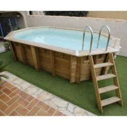 Ubbink Piscine Bois Lagon 5,50 X 3,00 X H1,20m 16 Ubbink Piscine Bois Lagon 5,50 X 3,00 X H1,20m -Ubbink Soldes Magasin piscine bois lagon 550 x 300 x h120m 5