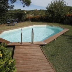 Ubbink Piscine Bois Lagon 5,50 X 3,00 X H1,20m 17 Ubbink Piscine Bois Lagon 5,50 X 3,00 X H1,20m -Ubbink Soldes Magasin piscine bois lagon 550 x 300 x h120m 6