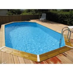 Ubbink Piscine Bois Lagon 5,50 X 4,00 X H1,20m -Ubbink Soldes Magasin piscine bois lagon 550 x 400 x h120m 7
