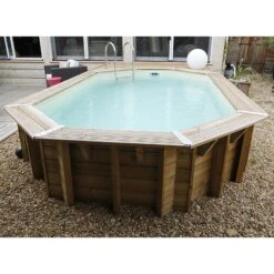 Ubbink Piscine Bois Lagon 5,50 X 4,00 X H1,20m -Ubbink Soldes Magasin piscine bois lagon 550 x 400 x h120m 8