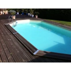 Ubbink Piscine Bois Lagon 6,70 X 4,00 X H1,30m -Ubbink Soldes Magasin piscine bois lagon 670 x 400 x h130m 2