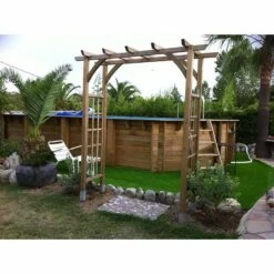 Ubbink Piscine Bois Lagon 8,20 X 4,70 X H1,30m -Ubbink Soldes Magasin piscine bois lagon 820 x 470 x h130m 4