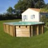 Piscine Bois Vermela 6,72 X 4,72 X H1,46m -Ubbink Soldes Magasin piscine bois vermela 672 x 472 x h146m