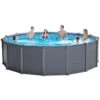 Piscine Tubulaire Intex Graphite 4,78 X H1,24m 2 Piscine Tubulaire Intex Graphite 4,78 X H1,24m -Ubbink Soldes Magasin piscine intex graphite 478 x h124m