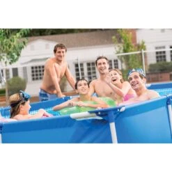 Piscine Tubulaire Intex Metal Frame 3,00 X 2,00 X H0,75m -Ubbink Soldes Magasin piscine tubulaire intex metal frame 300 x 200 x h075m 2