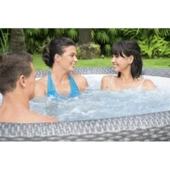 Spa Bestway Lay-Z Honolulu Air Jet 4-6 Places -Ubbink Soldes Magasin spa bestway lay z honolulu air jet 4 6 places 5