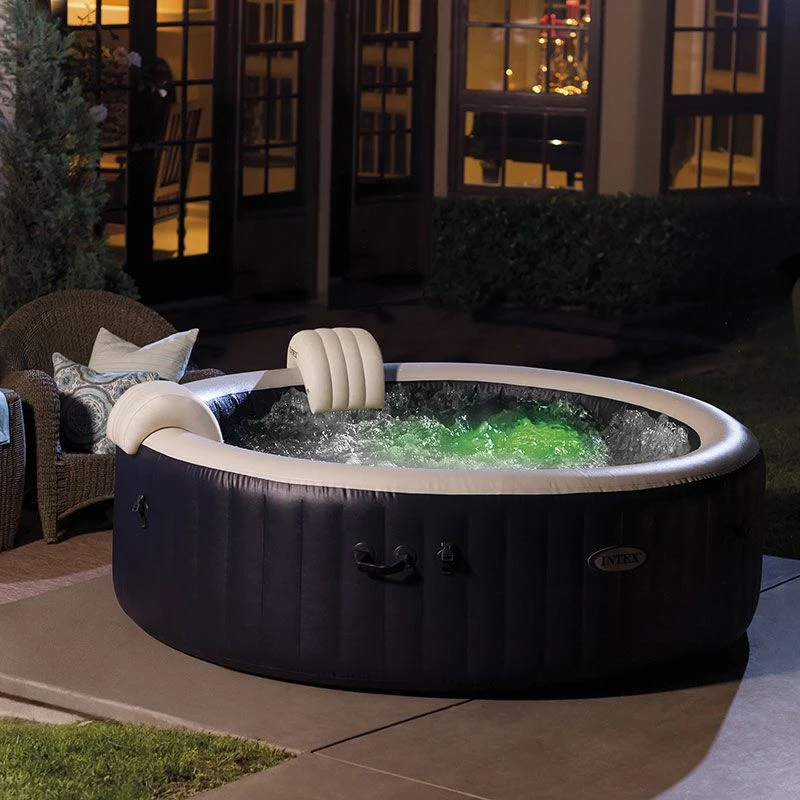 Spa Intex Pure Spa Blue Navy Bulles 6 Places Luxe 4 Spa Intex Pure Spa Blue Navy Bulles 6 Places Luxe â Image 2