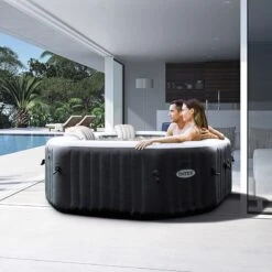 Spa Intex Pure Spa Carbone Bulles Et Jets 4 Places -Ubbink Soldes Magasin spa intex pure spa carbone bulles et jets 4 places 2