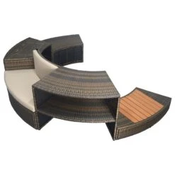 Spa Semi-rigide NetSpa Vita 4 Places Avec Mobilier 6 Spa Semi-rigide NetSpa Vita 4 Places Avec Mobilier -Ubbink Soldes Magasin spa semi rigide netspa vita 4 places avec mobilier 1